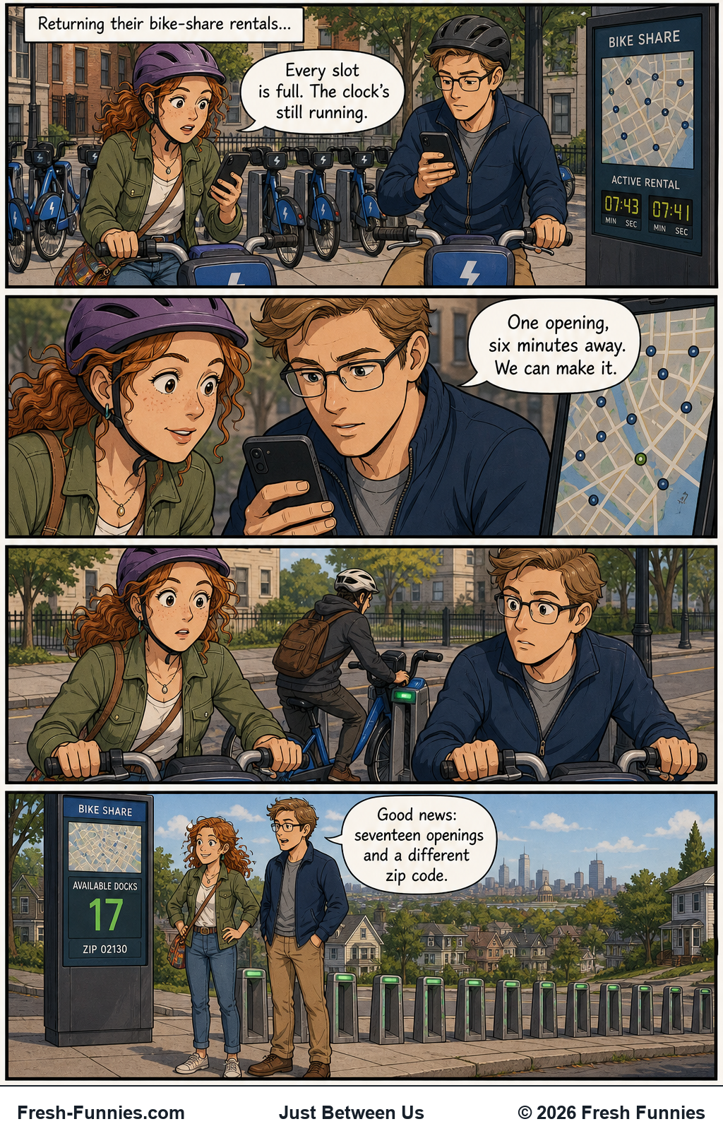 Just Between Us — Return Route