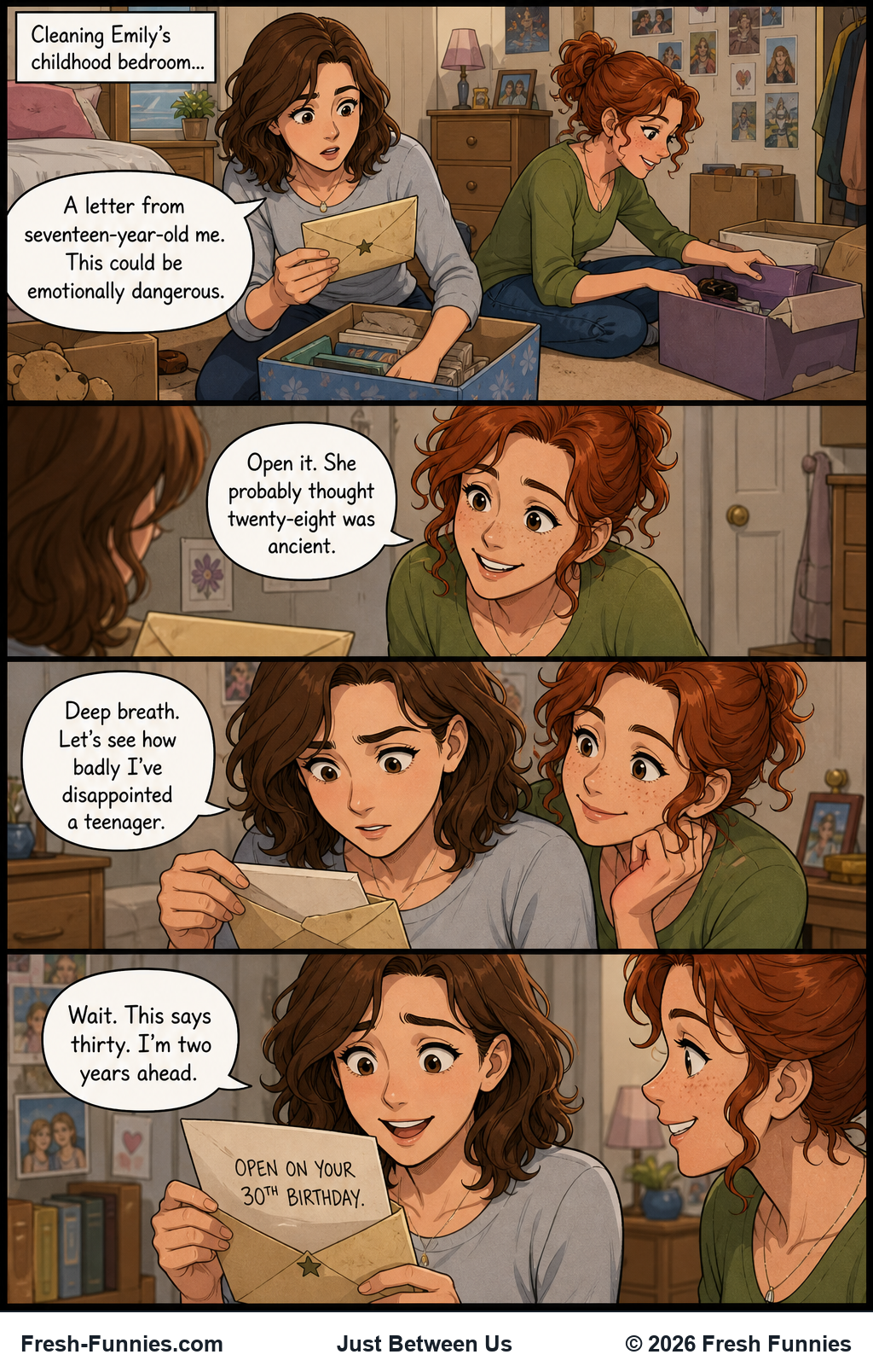 Just Between Us — Ahead of Herself