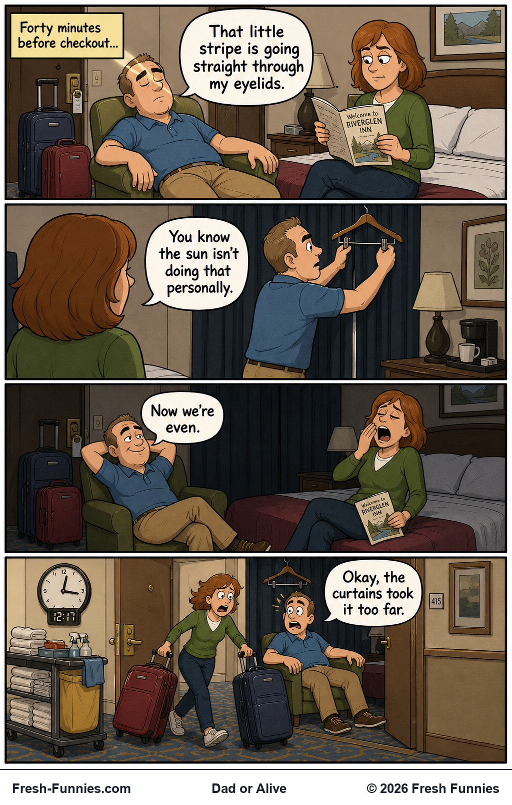 Dad or Alive — Forty-Minute Night