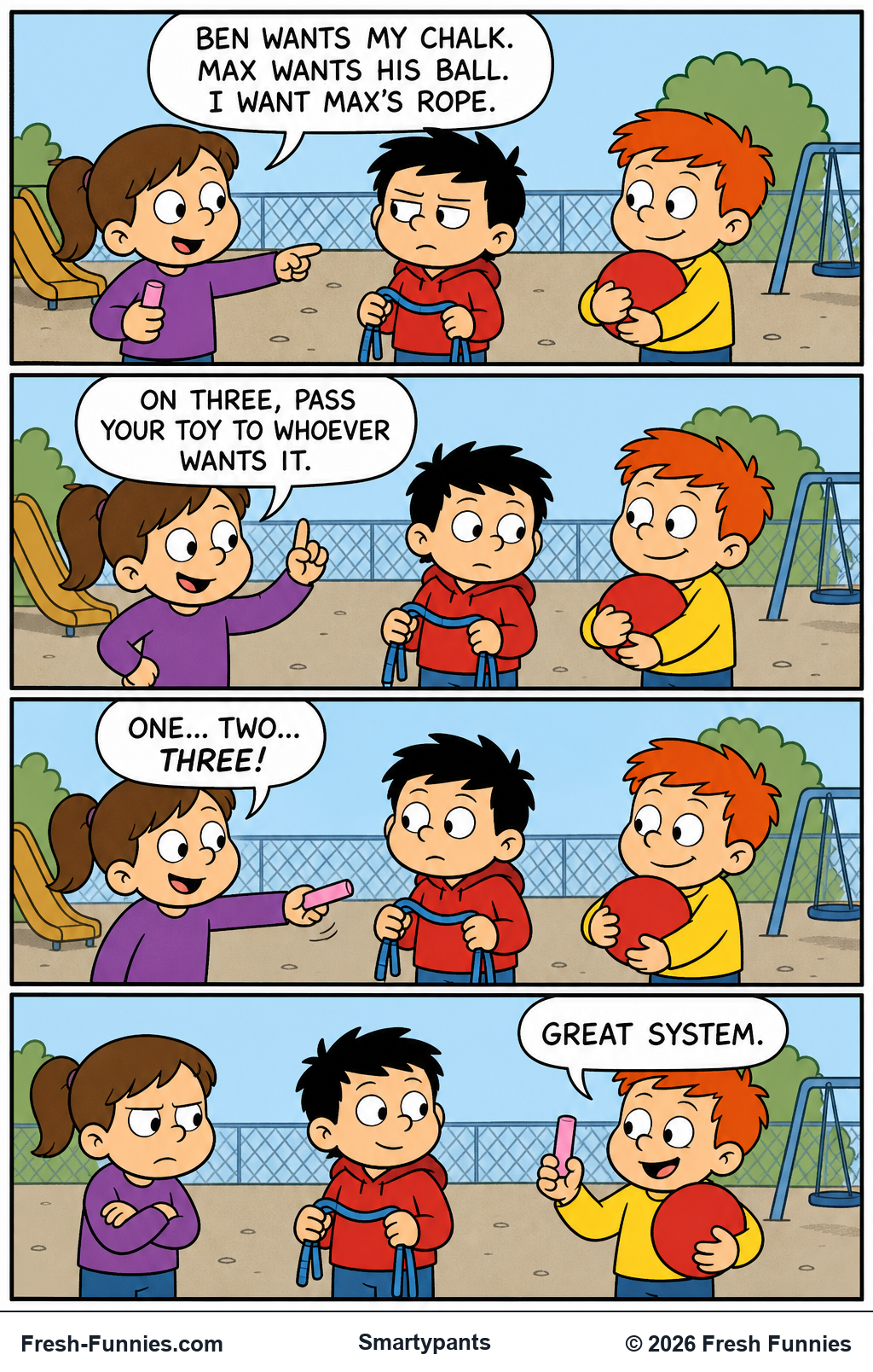 Smartypants — On Three
