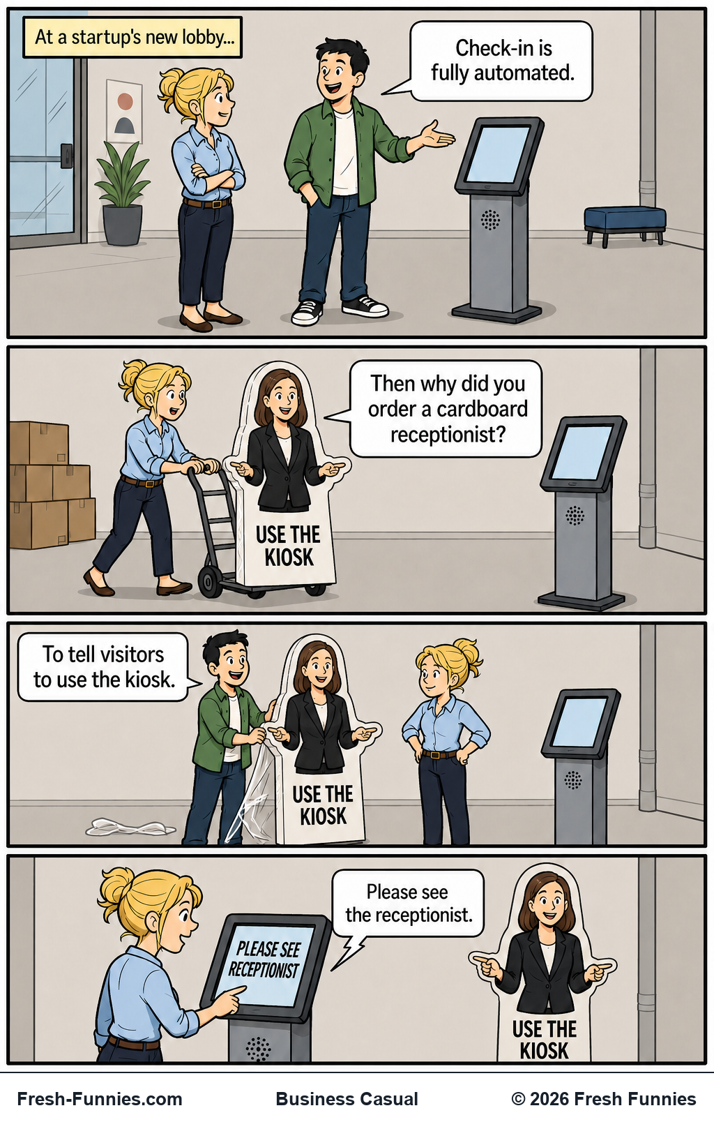 Business Casual — Reception Loop