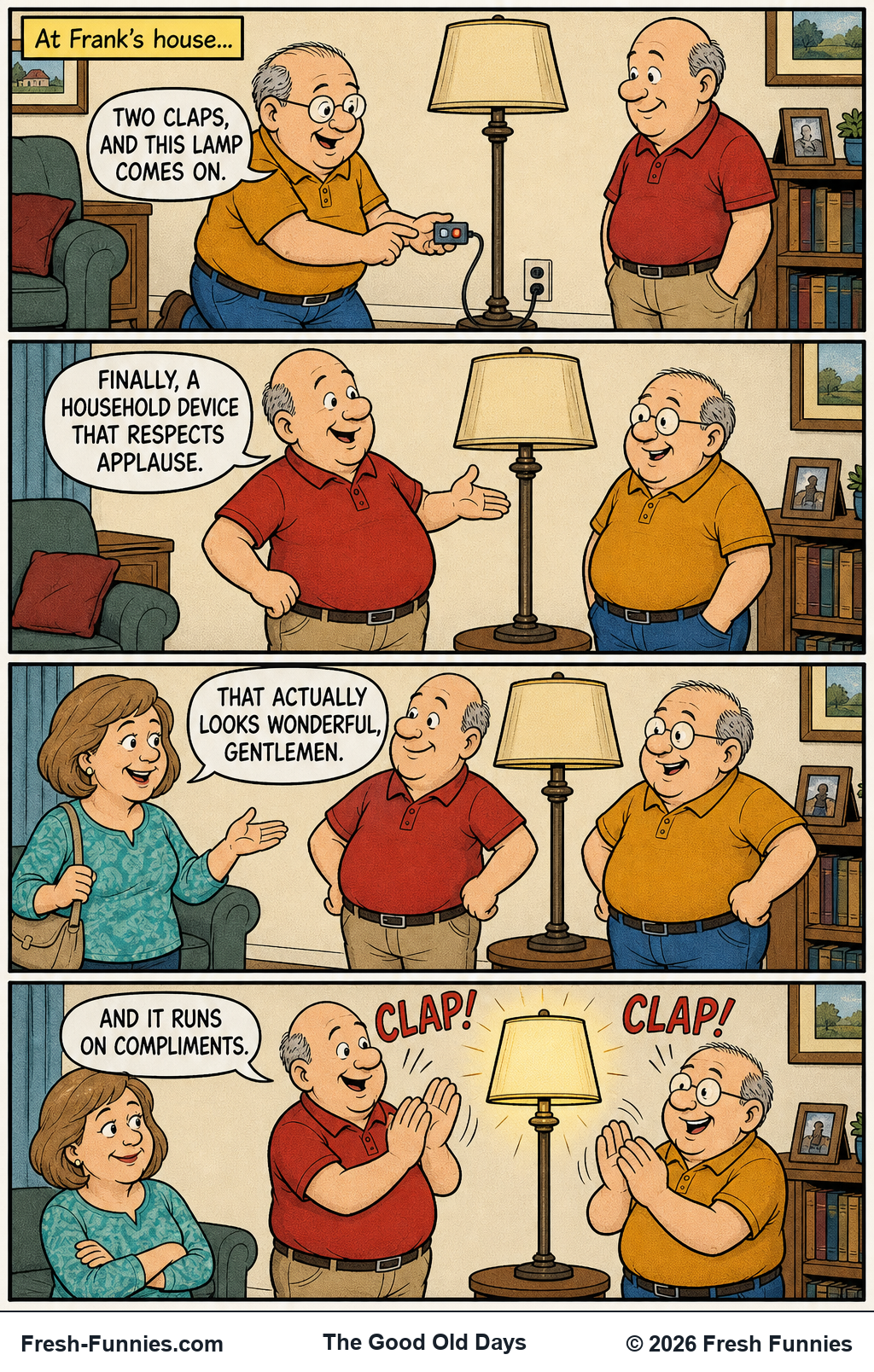 The Good Old Days — Applause Required