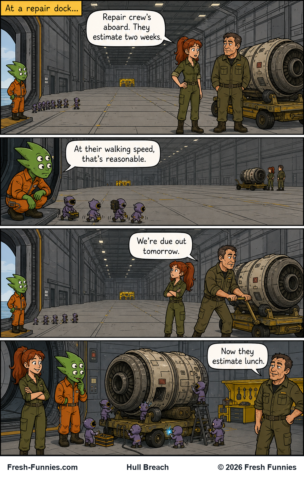 Hull Breach — Mobile Repair