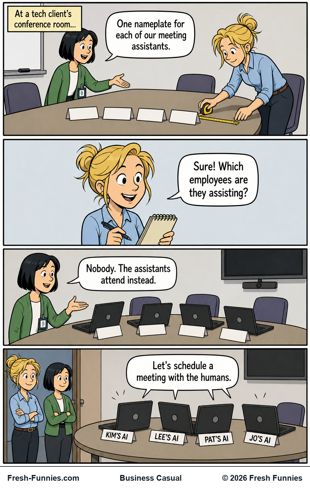 Business Casual — Assistant Meeting