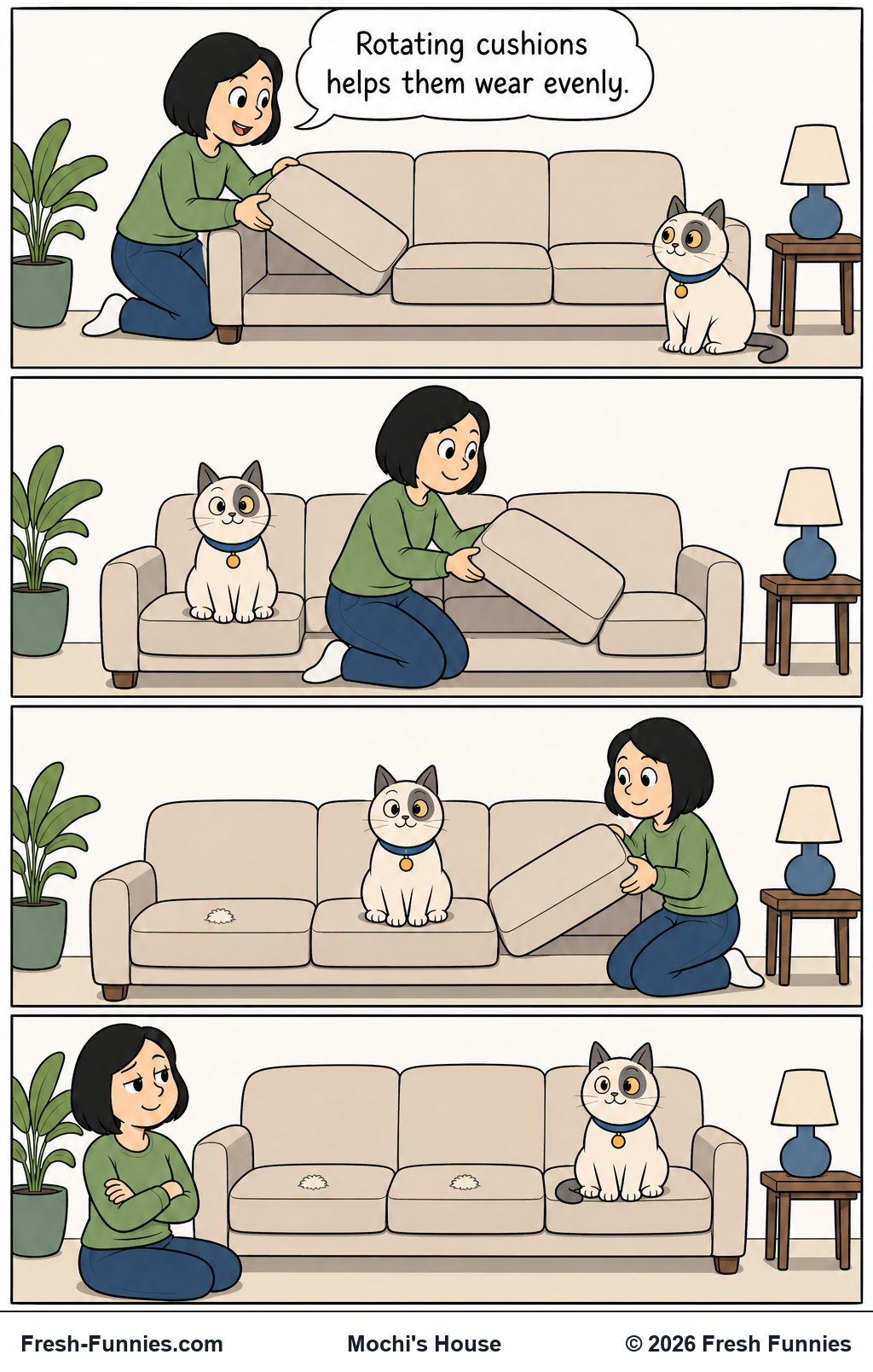 Mochi's House — Even Wear