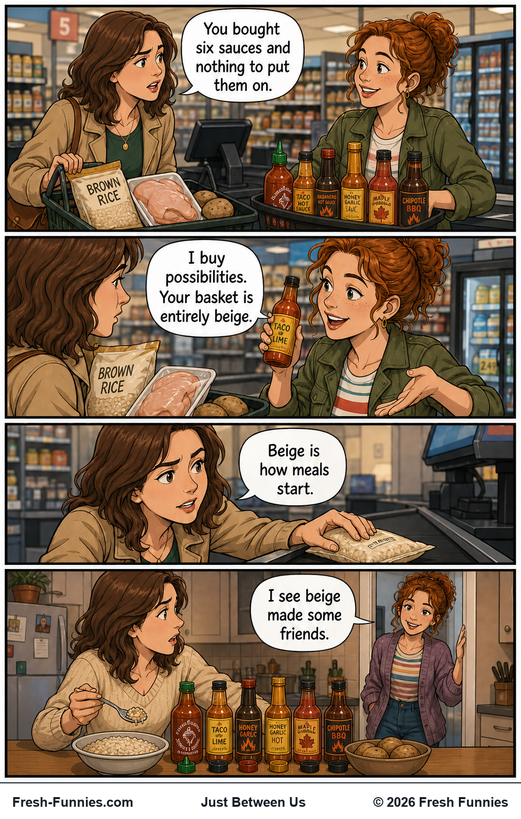 Just Between Us — Sauce Allocation