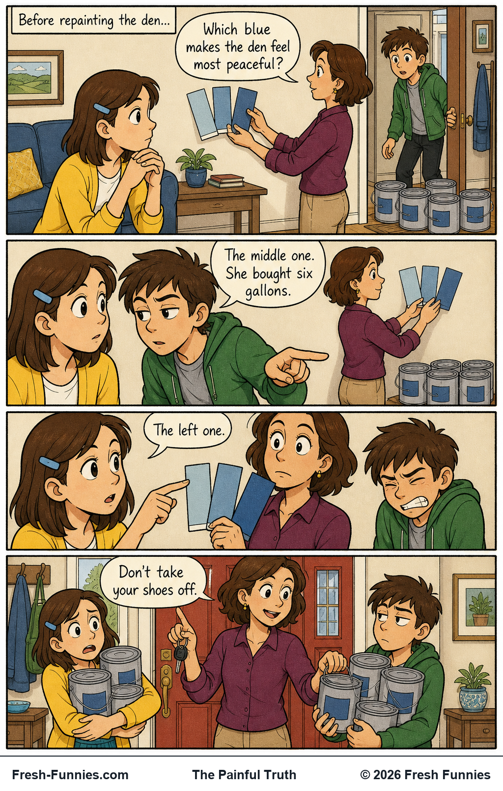The Painful Truth — The Calmest Blue