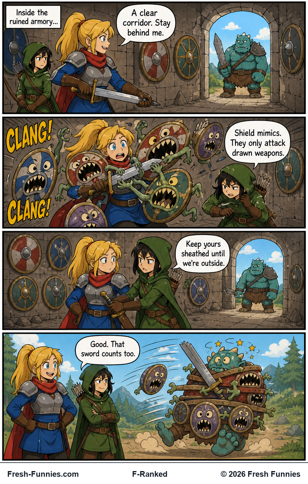 F-Ranked — Guarded Draw