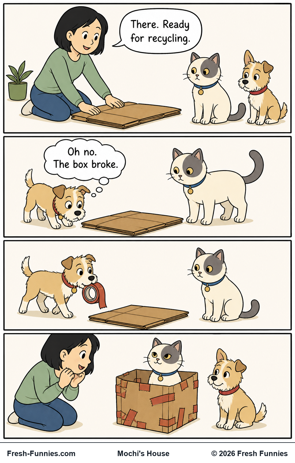 Mochi's House — Box Repair