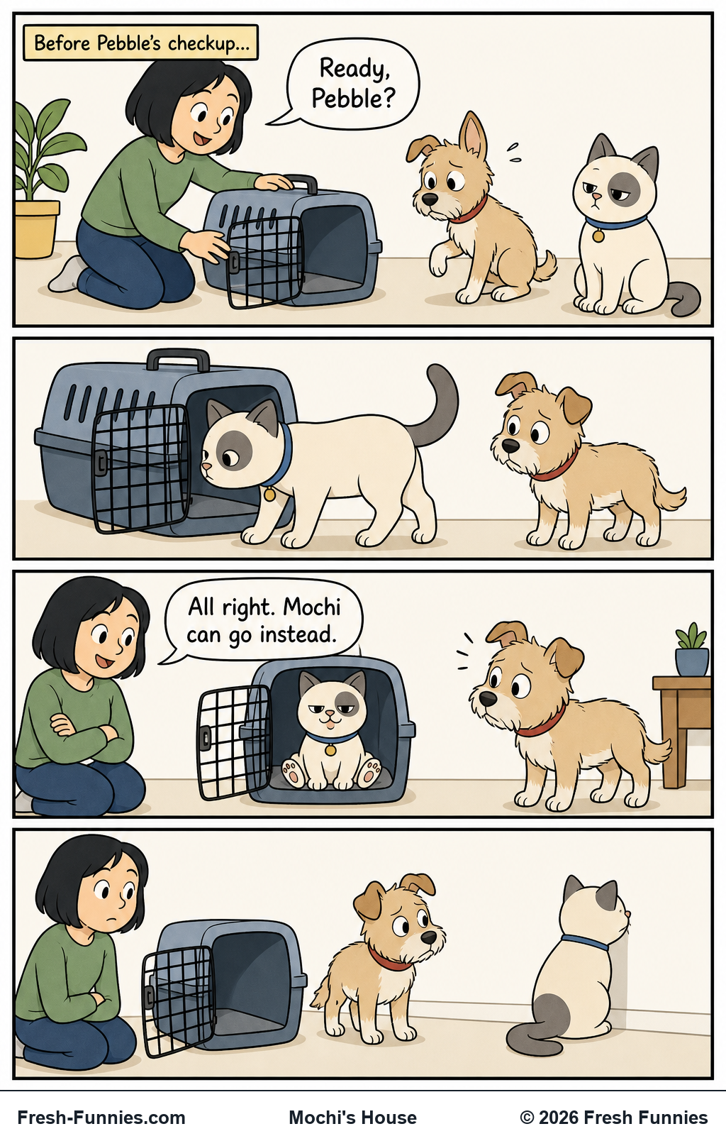 Mochi's House — Reassigned Passenger