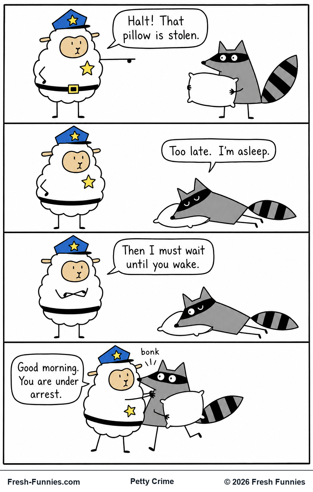Petty Crime — Sleeping Suspect