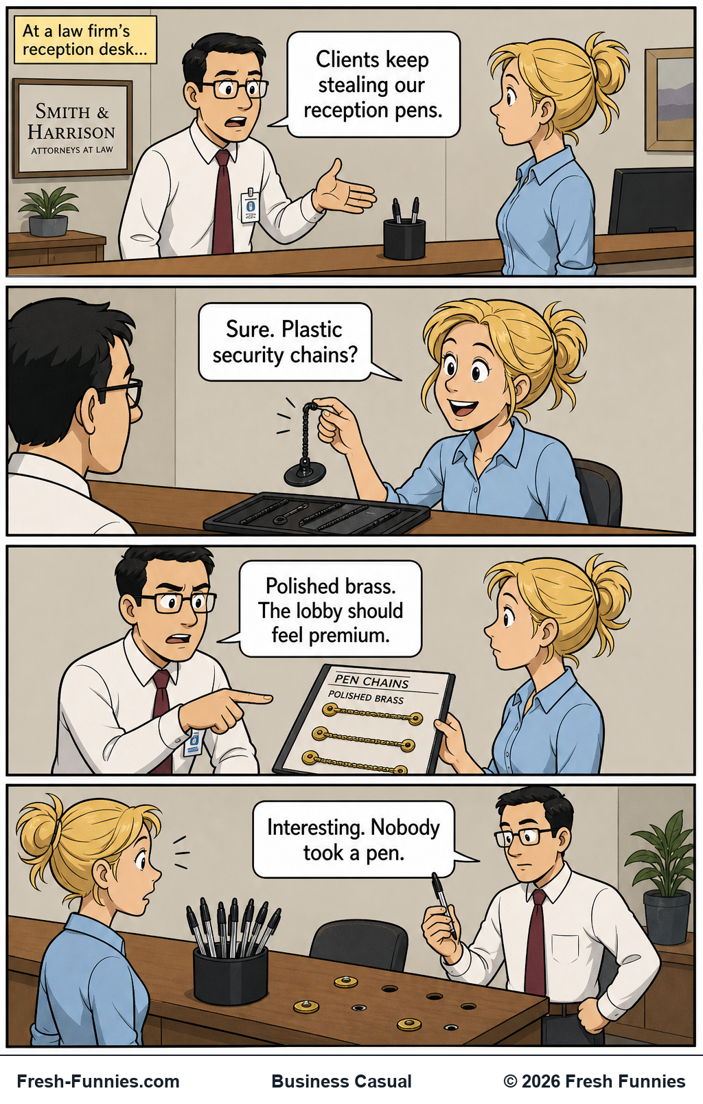 Business Casual — Chain of Custody