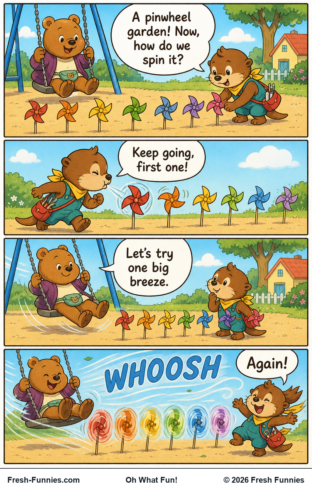 Oh What Fun — Pinwheel Sweep
