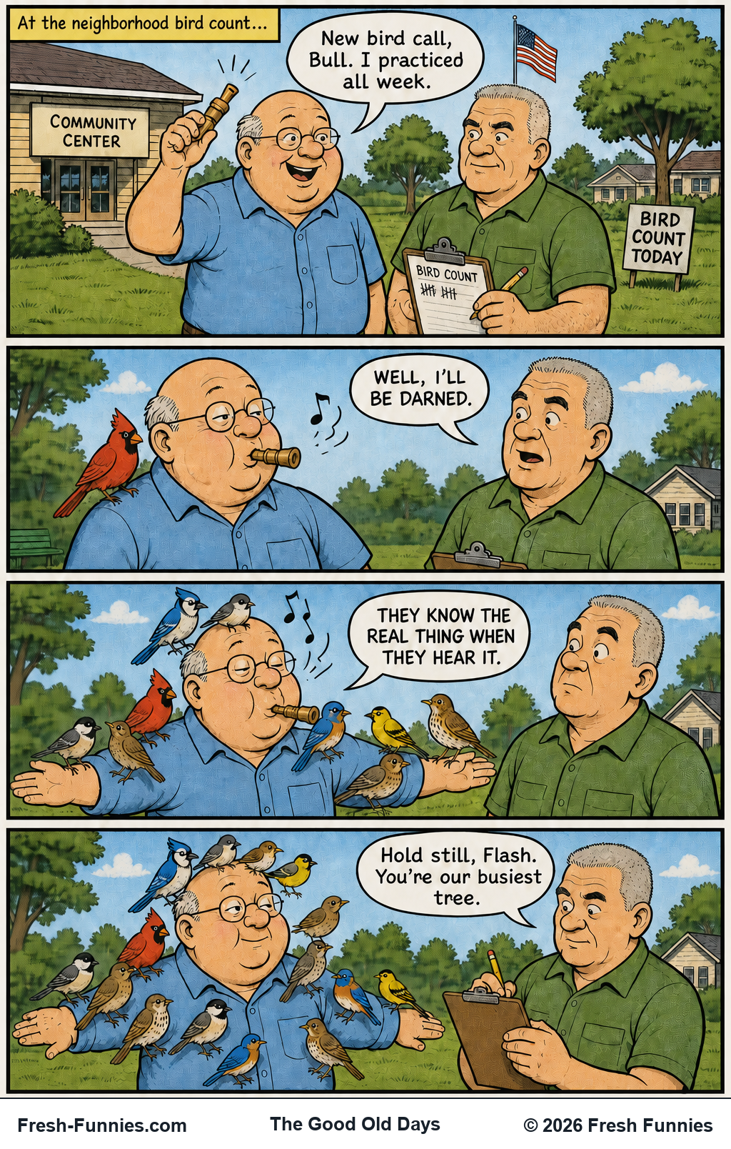 The Good Old Days — The Busiest Tree