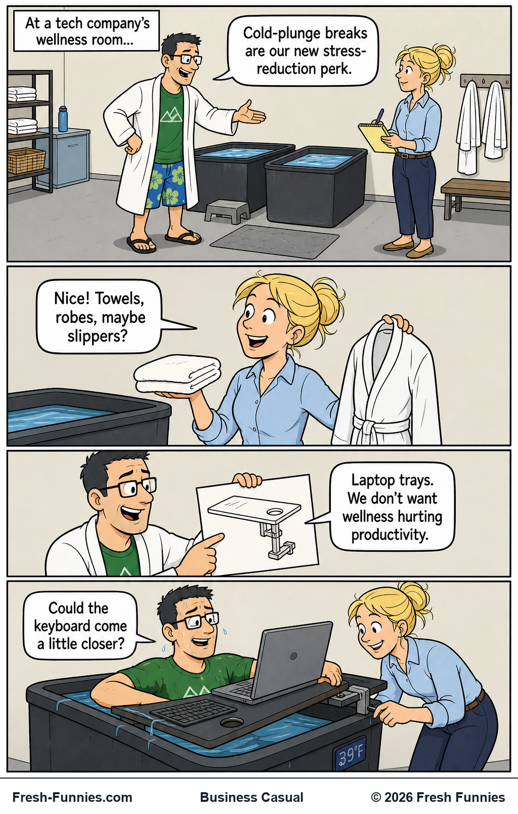 Business Casual — Cold Productivity