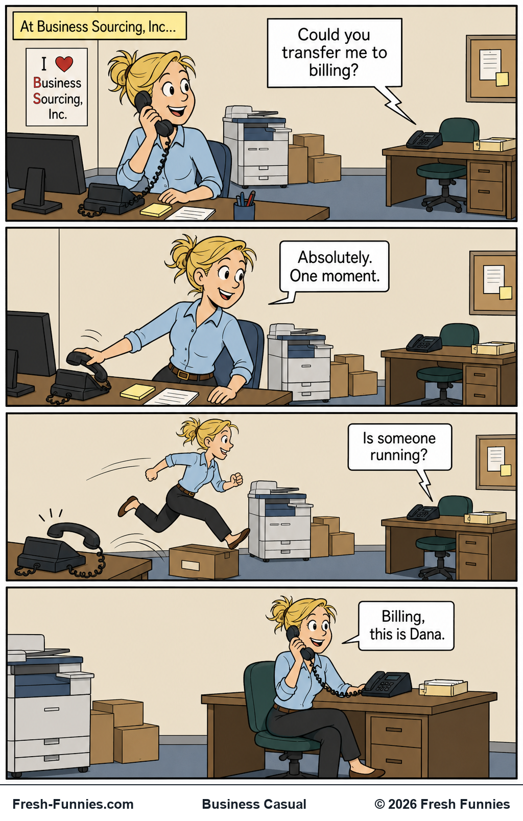 Business Casual — Running the Numbers