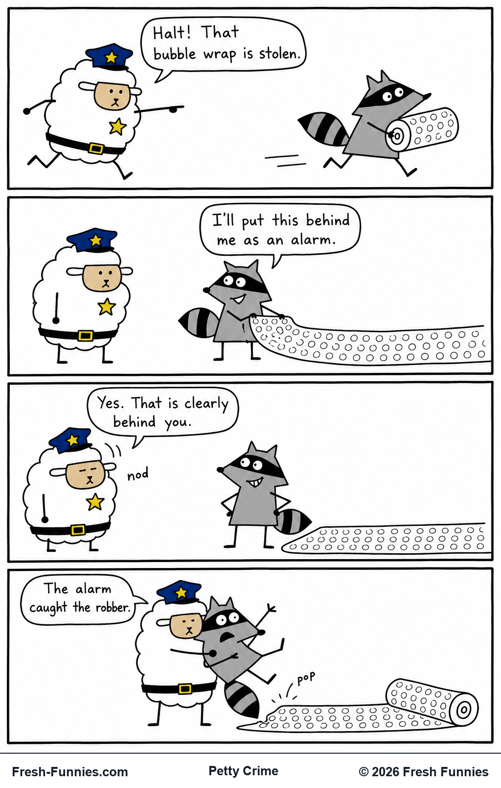 Petty Crime — Wrong-Side Alarm