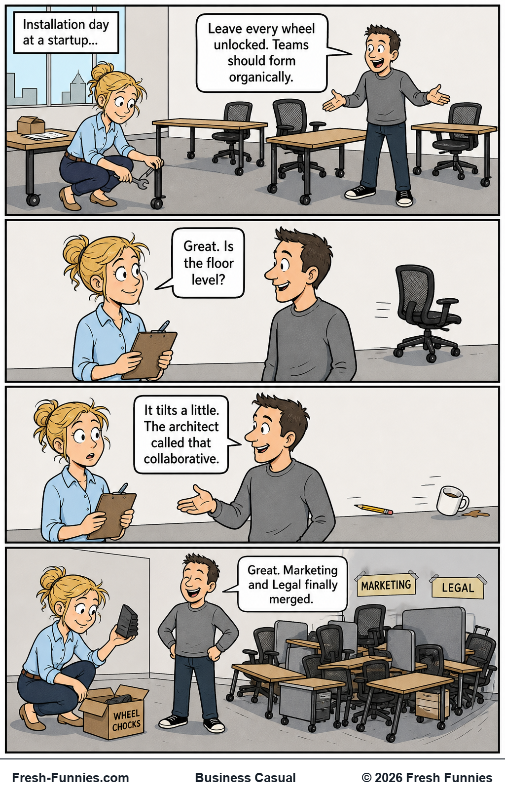 Business Casual — Organic Drift