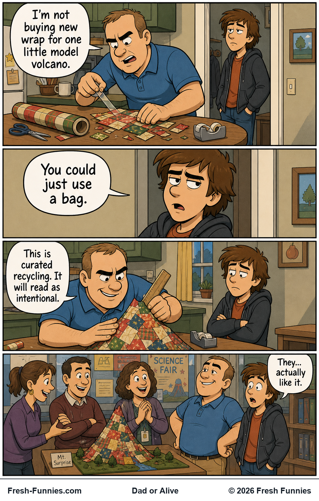 Dad or Alive — Patchwork Principle
