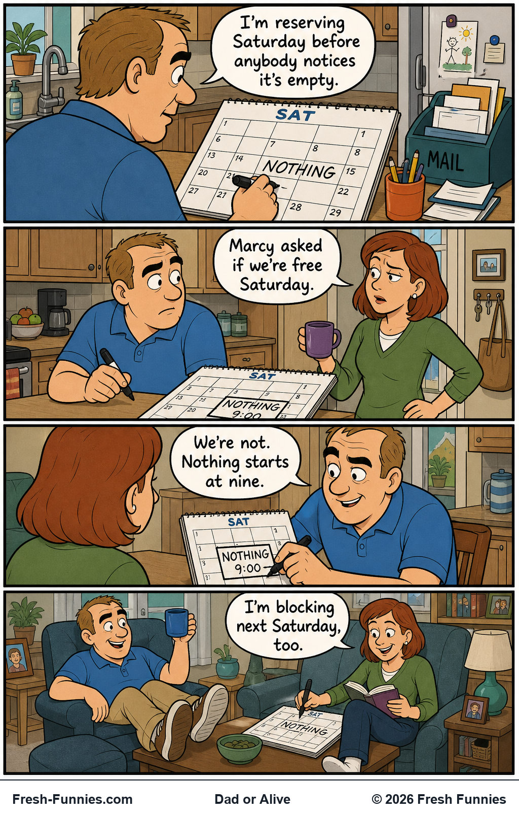 Dad or Alive — Blank Commitment