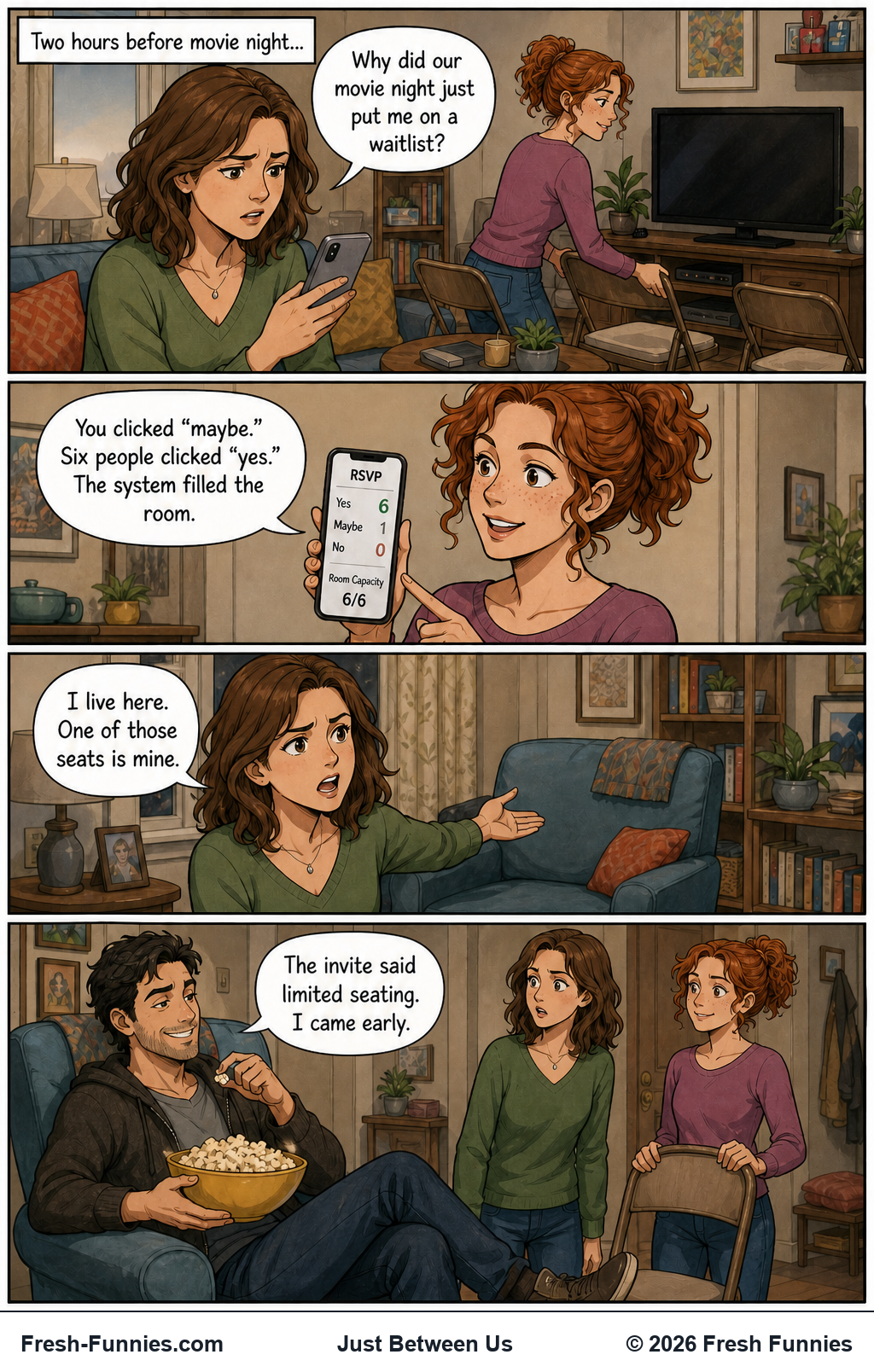 Just Between Us — Firm RSVP