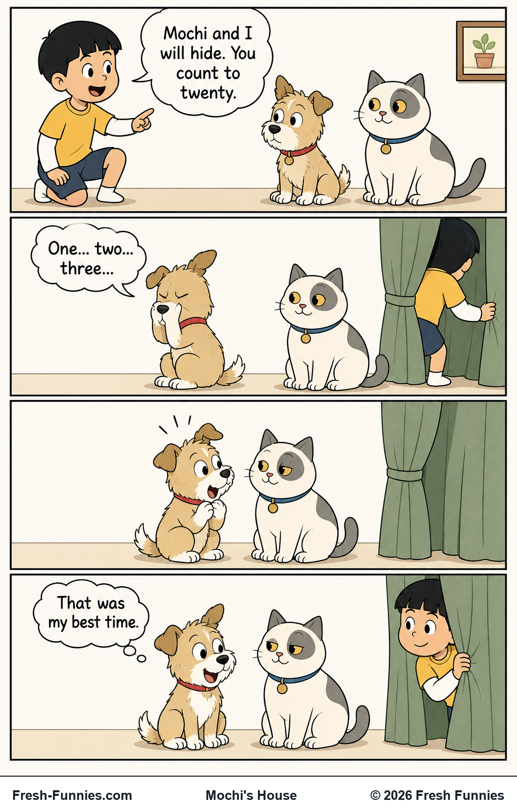 Mochi's House — Record Hiding