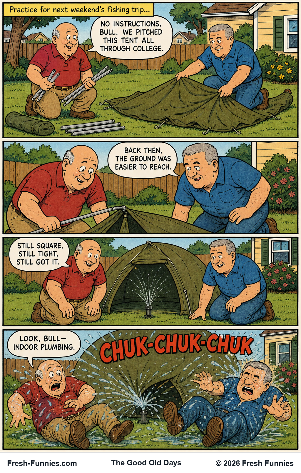 The Good Old Days — Deluxe Campsite