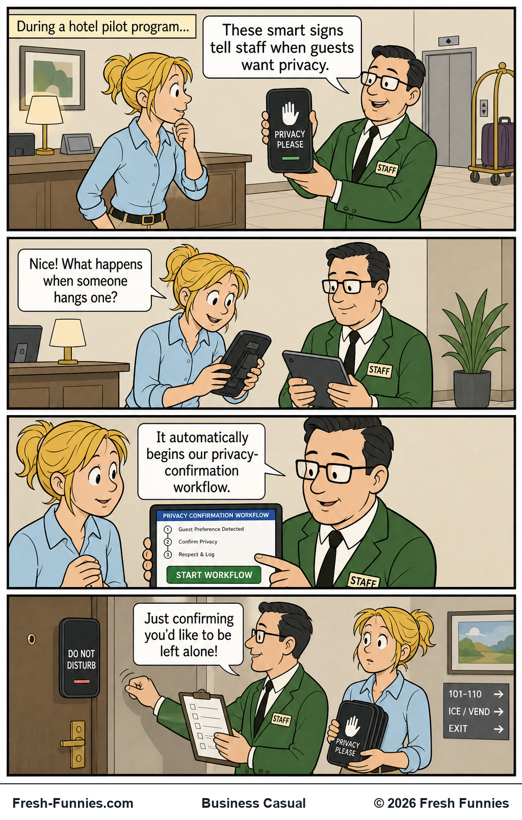 Business Casual — Privacy Confirmation