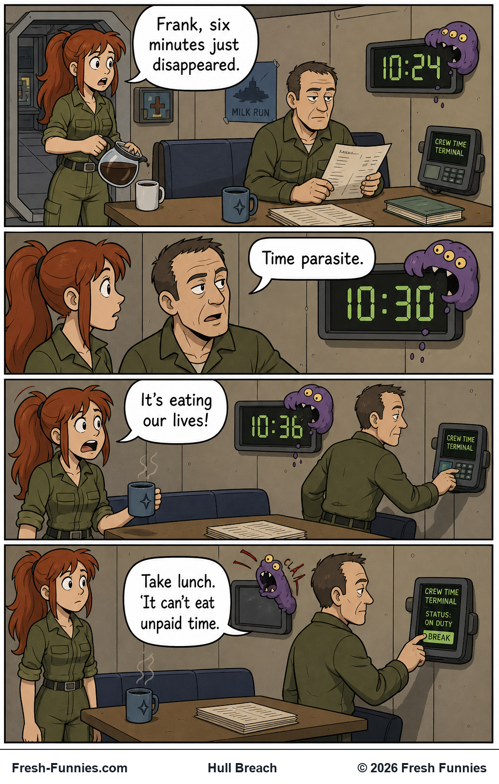 Hull Breach — Off the Clock