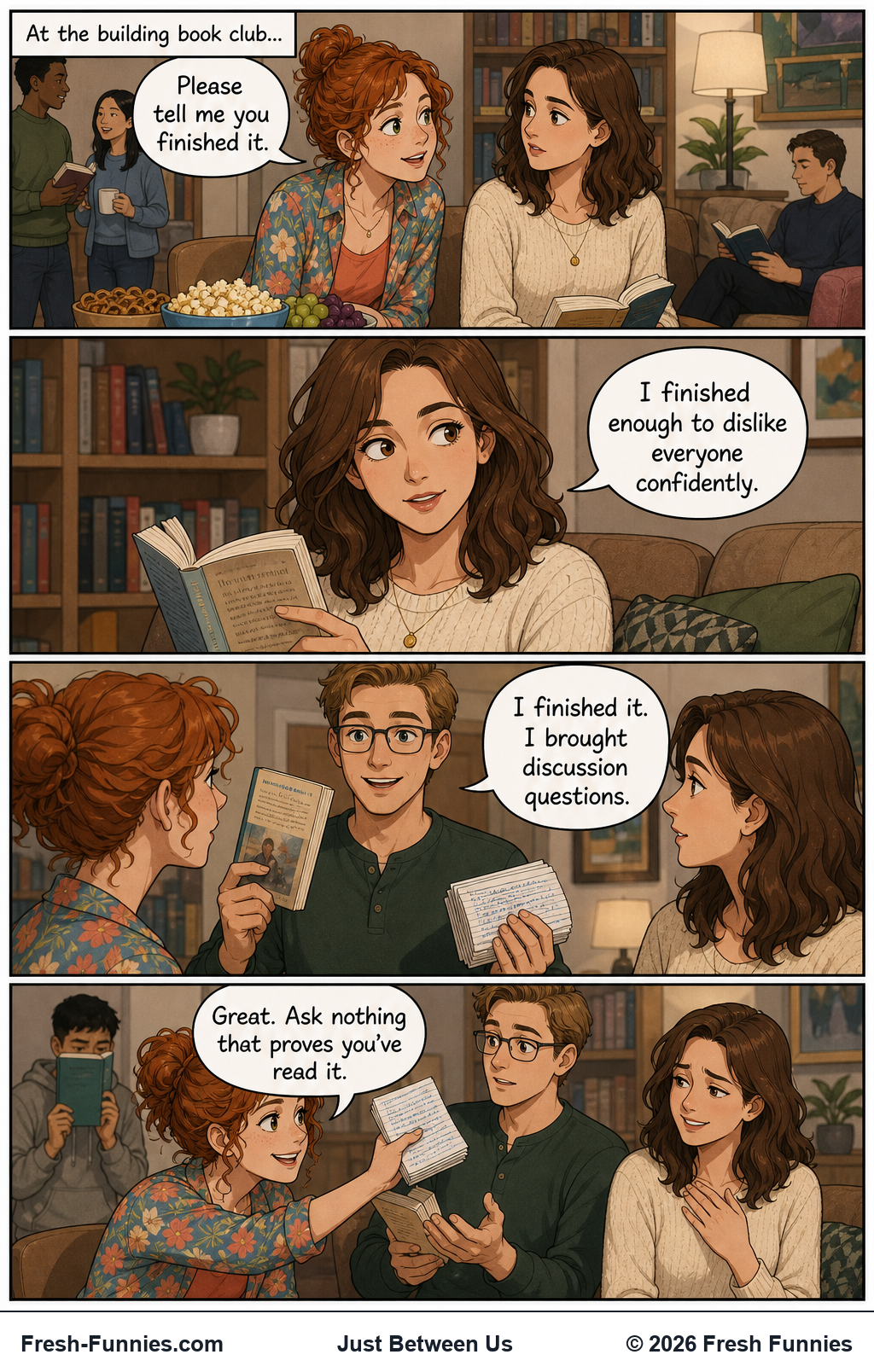 Just Between Us — Reading the Room