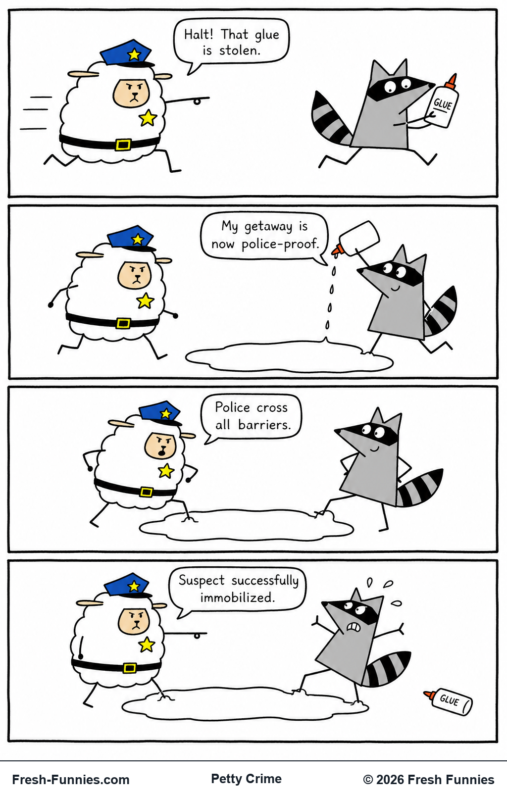 Petty Crime — Sticky Pursuit