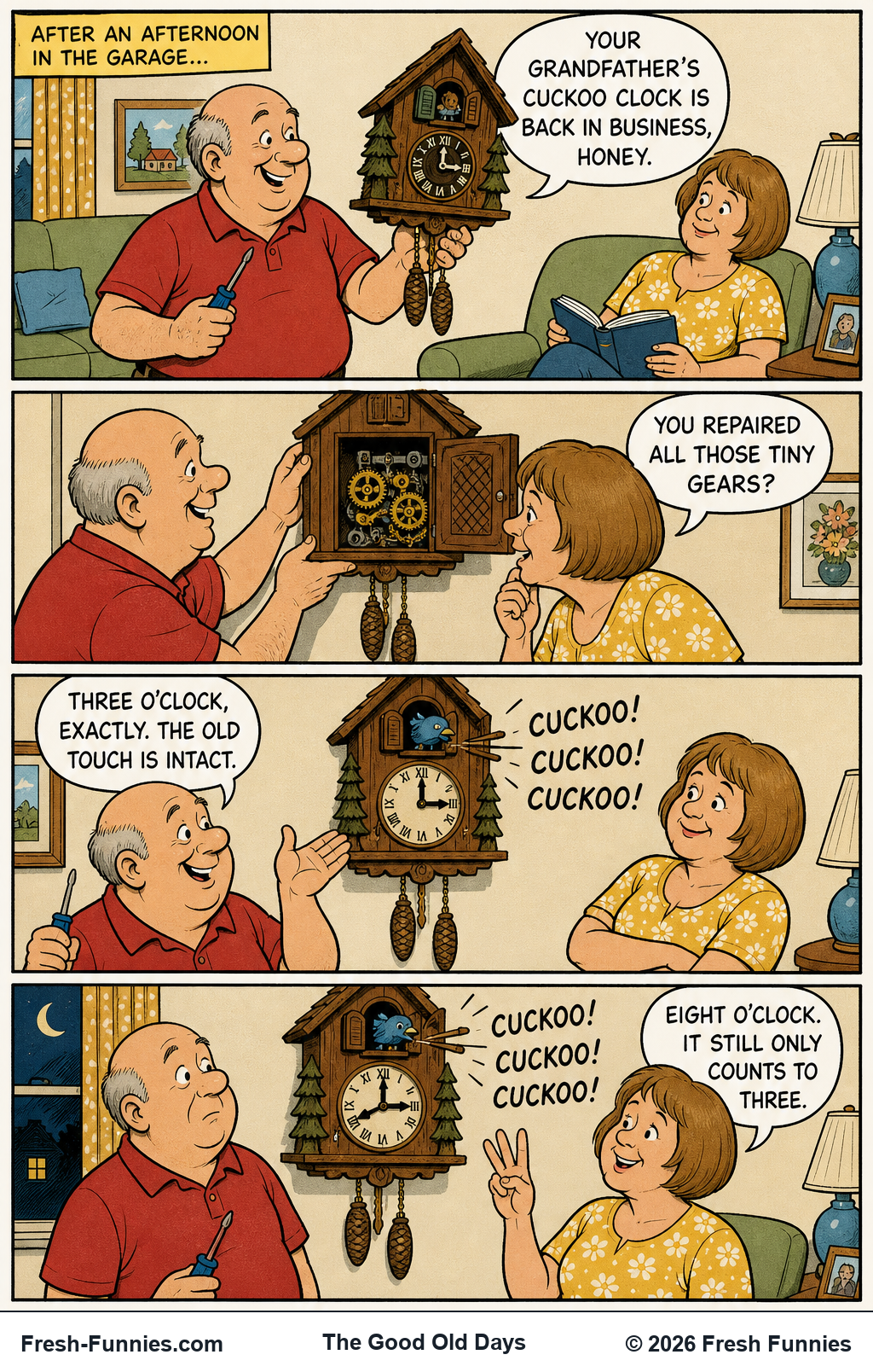 The Good Old Days — Three on the Hour