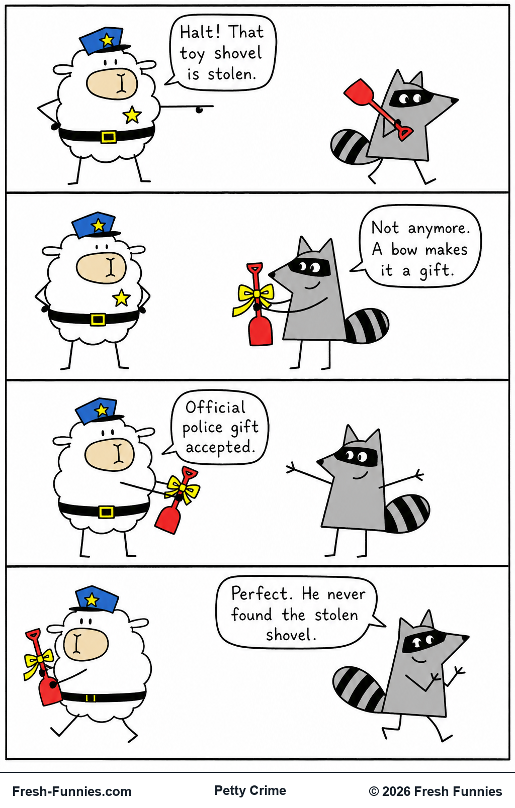 Petty Crime — Gift-Wrapped Evidence