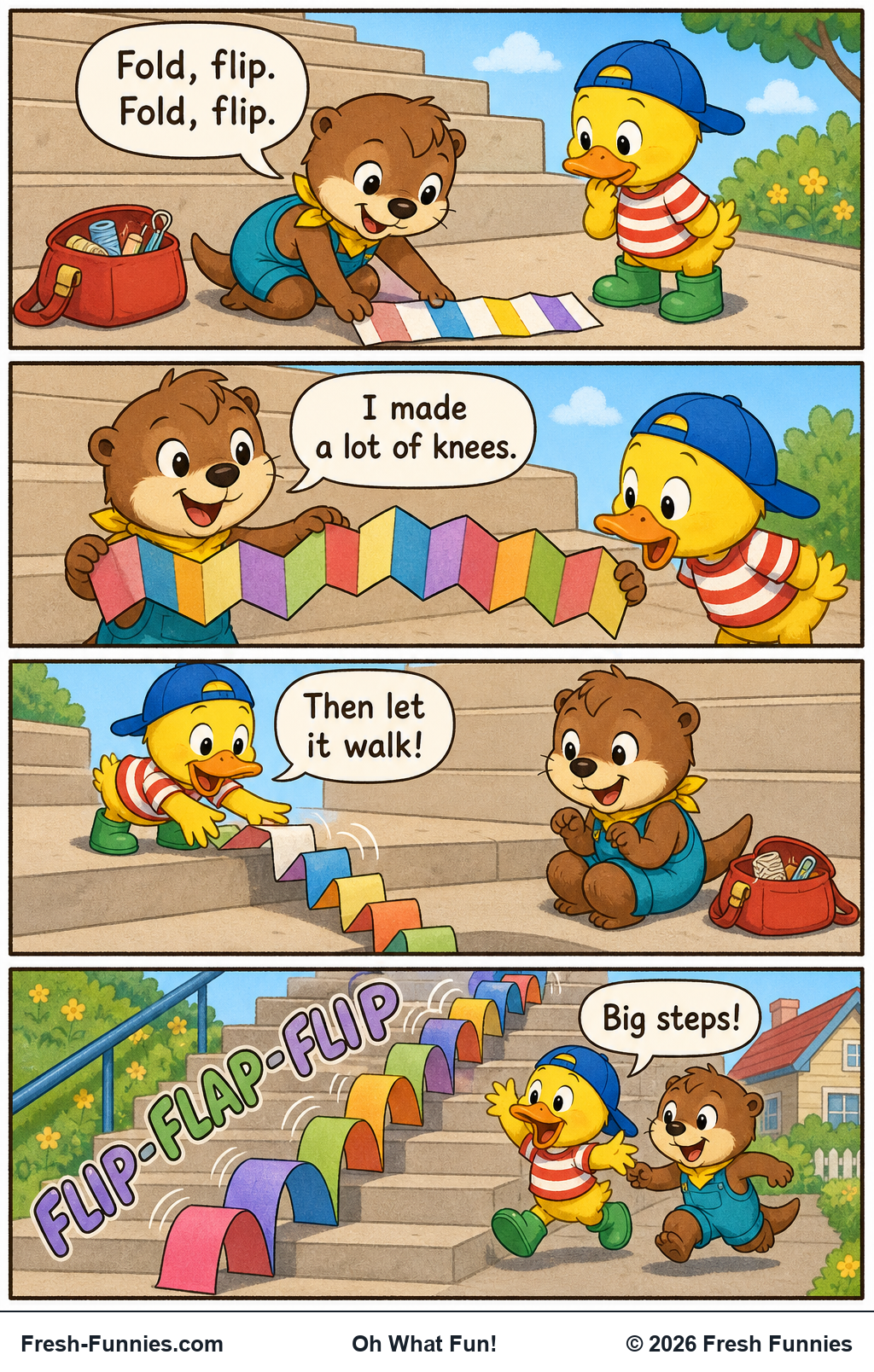 Oh What Fun — A Lot of Knees