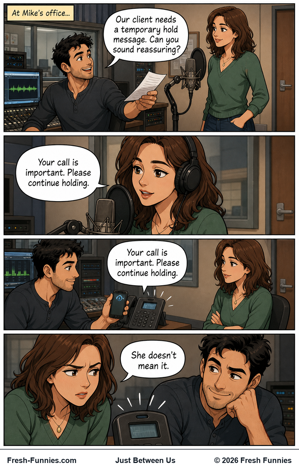 Just Between Us — Credible Source