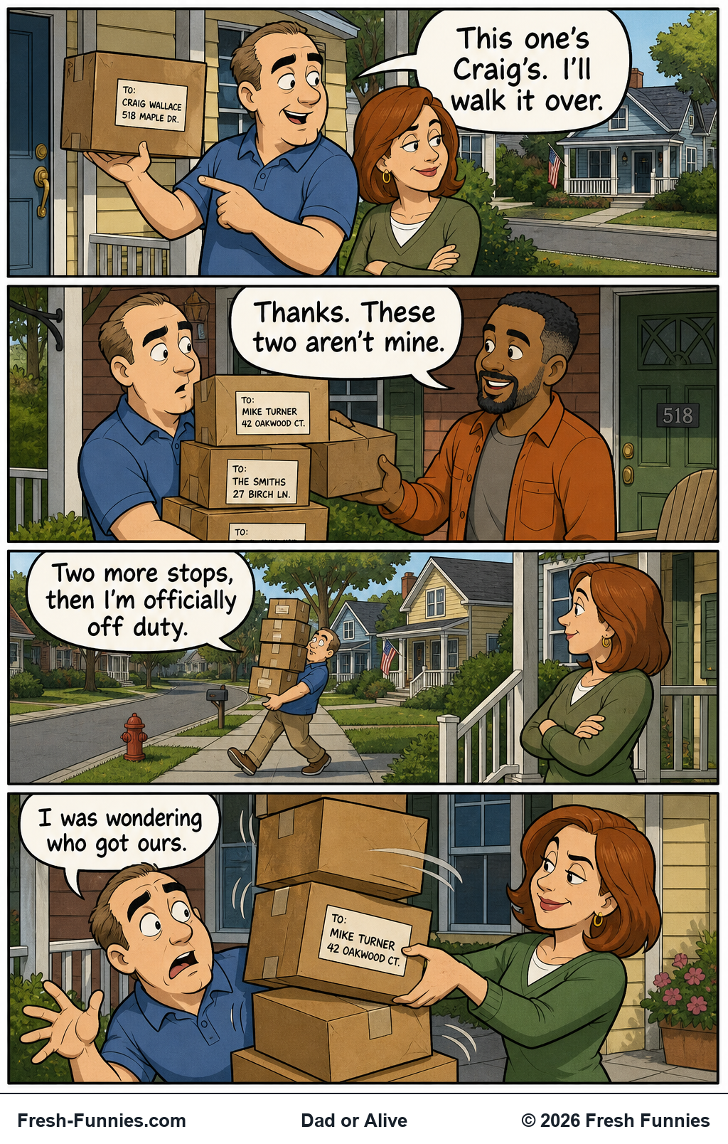 Dad or Alive — Wrong-Door Service