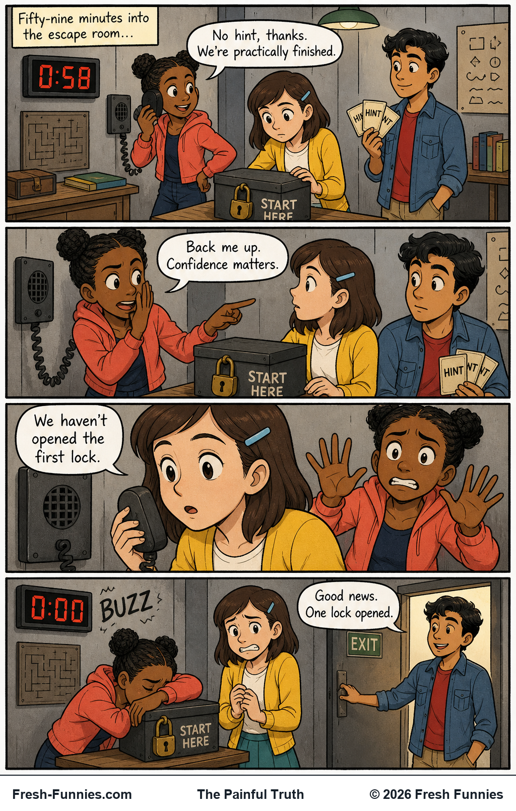 The Painful Truth — First Lock
