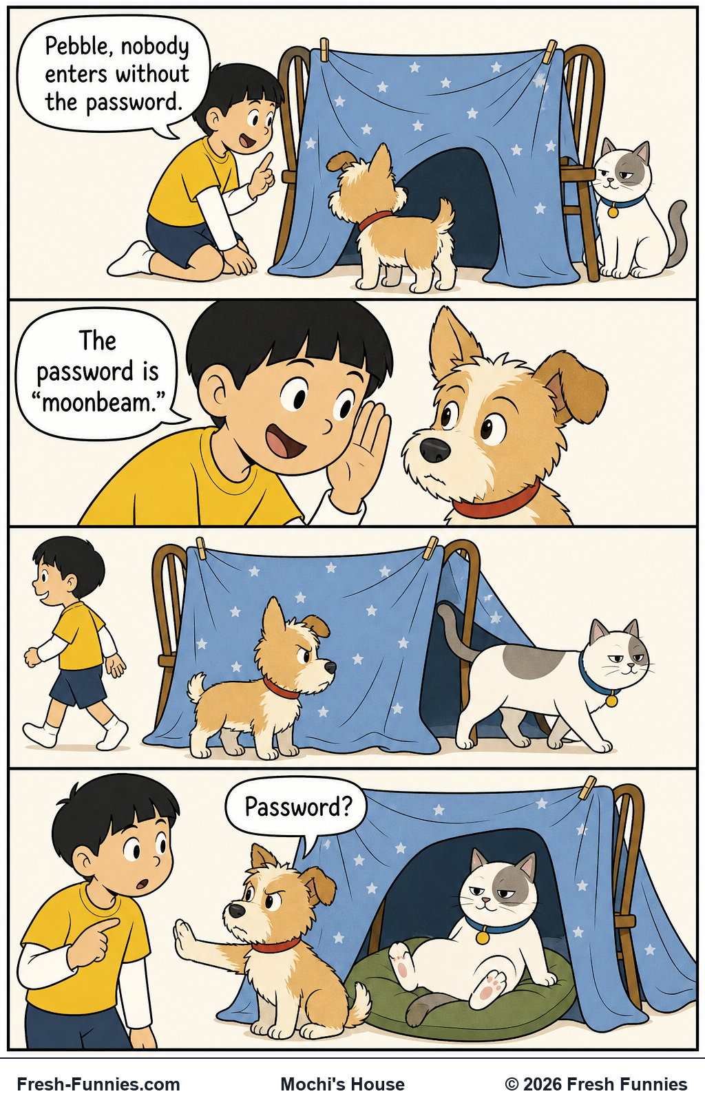 Mochi's House — Side Entrance