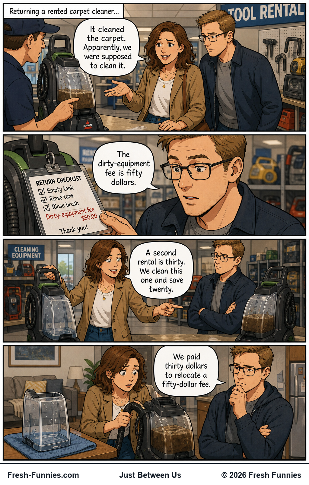 Just Between Us — Clean Transfer