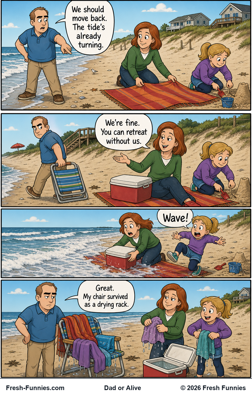 Dad or Alive — High-Water Chair
