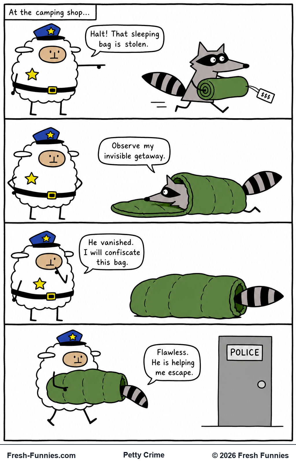 Petty Crime — Bagged Getaway