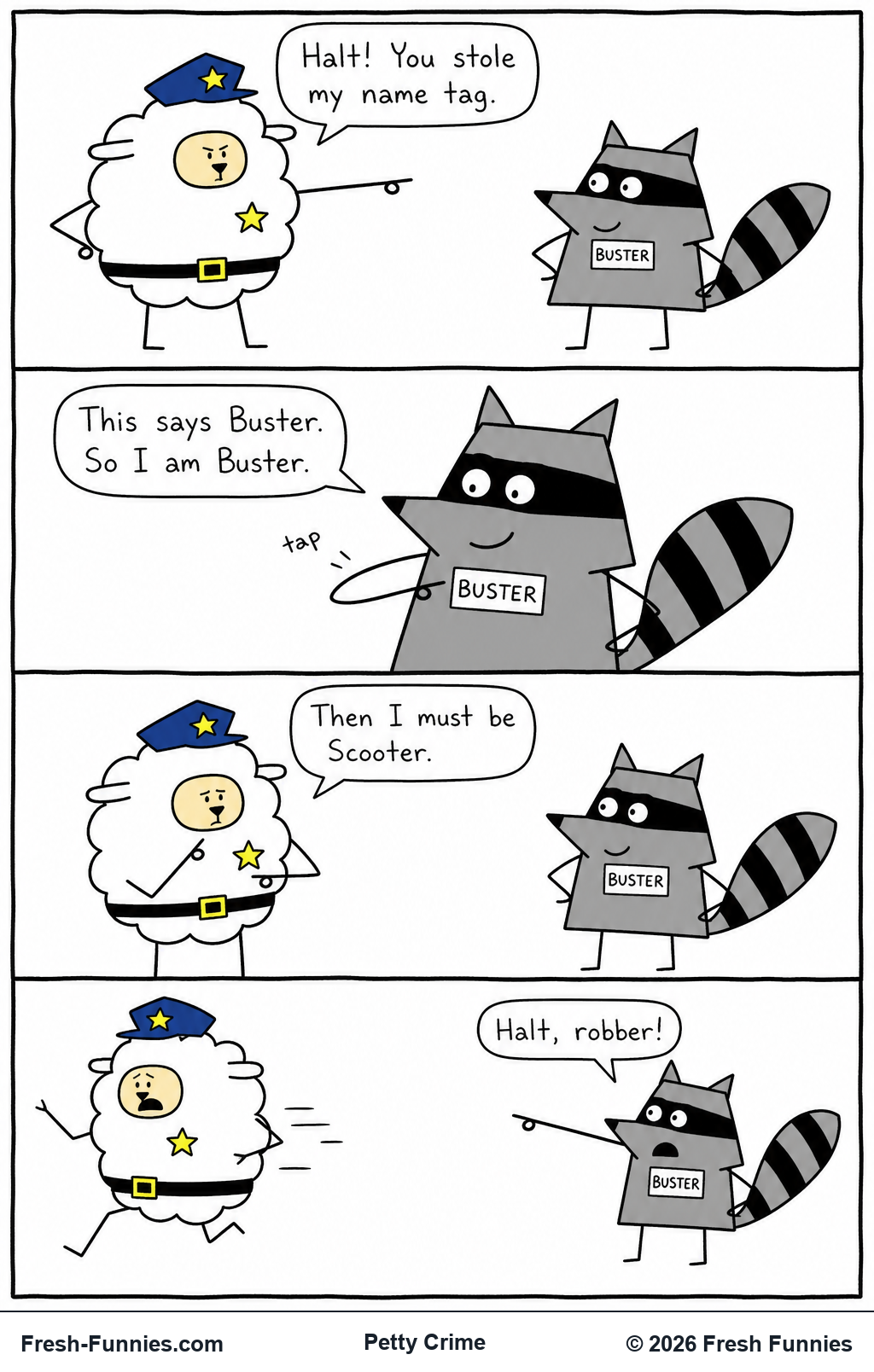 Petty Crime — Name Evidence