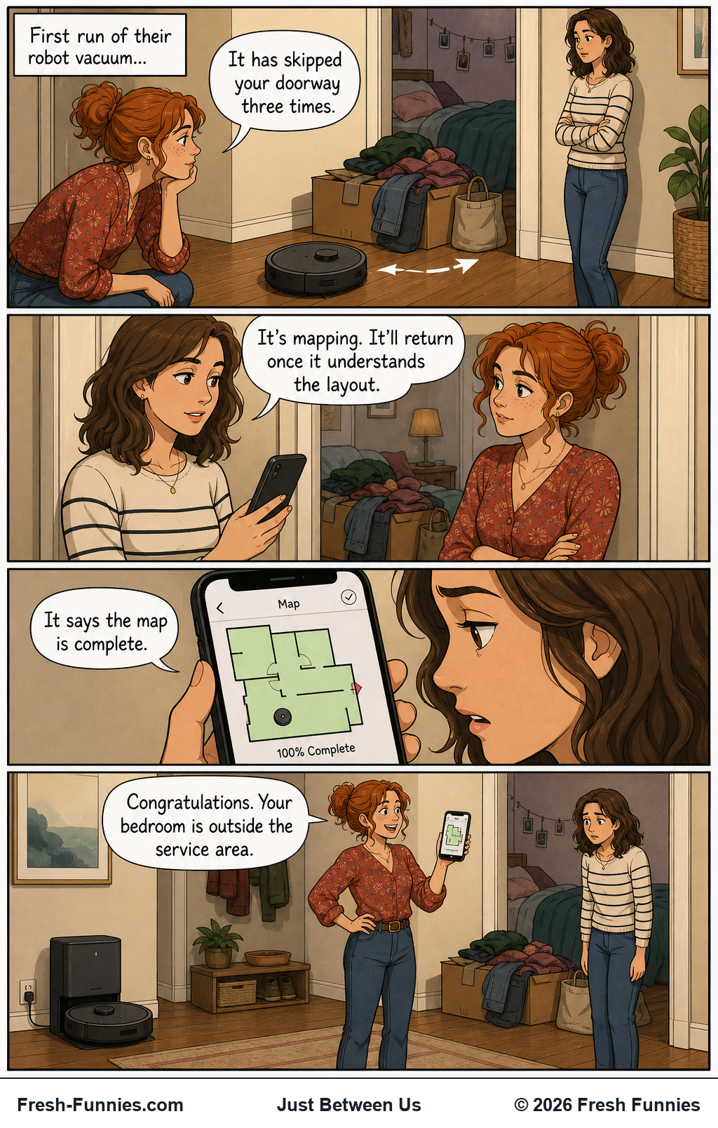 Just Between Us — Service Boundary