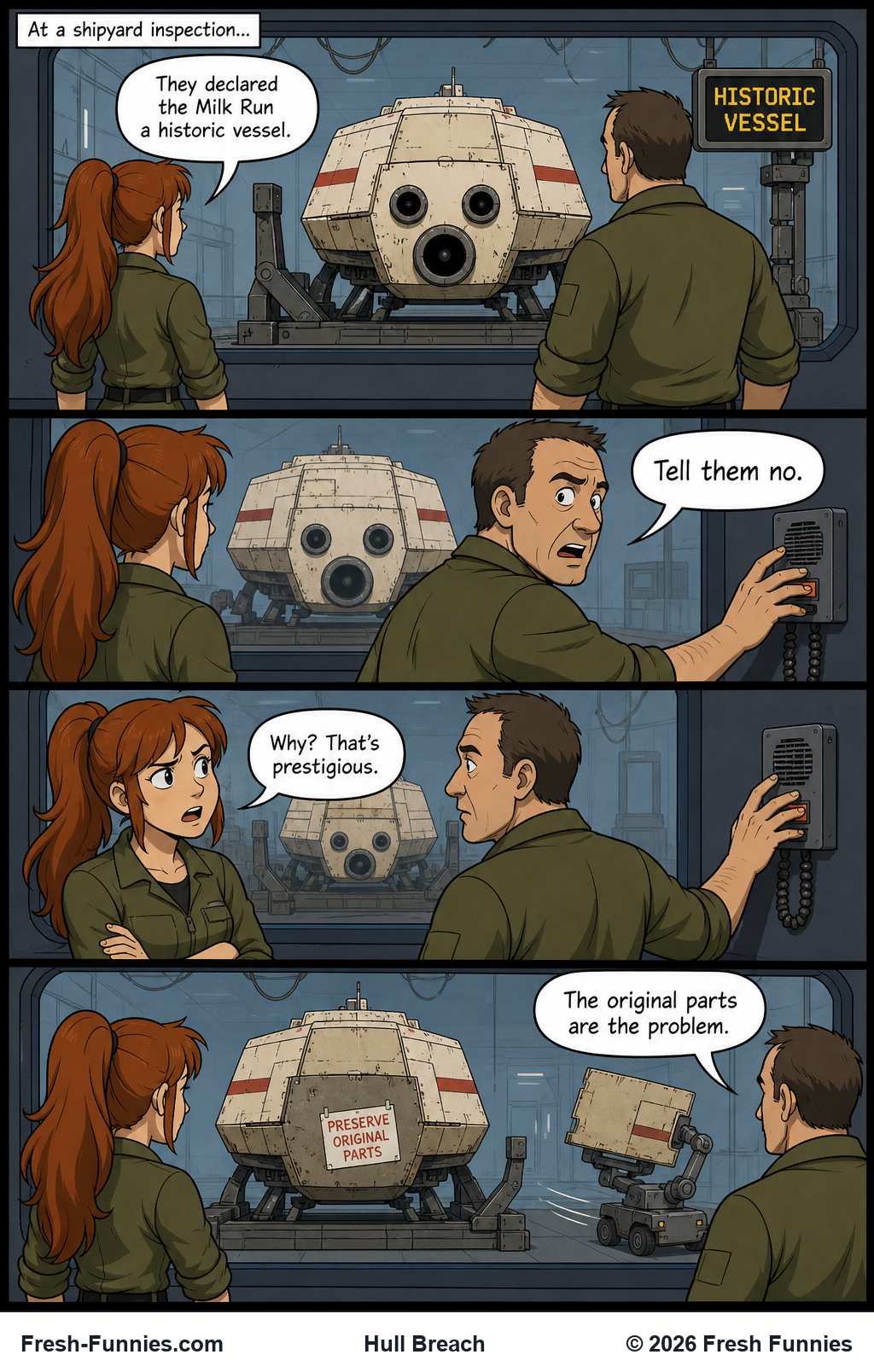 Hull Breach — Original Condition