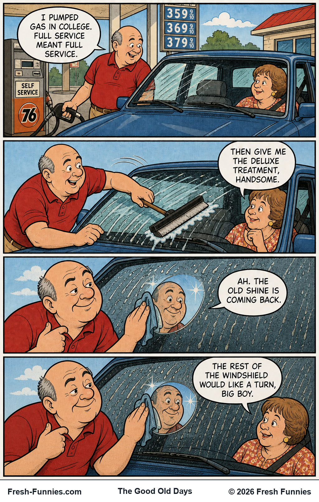 The Good Old Days — Full Reflection