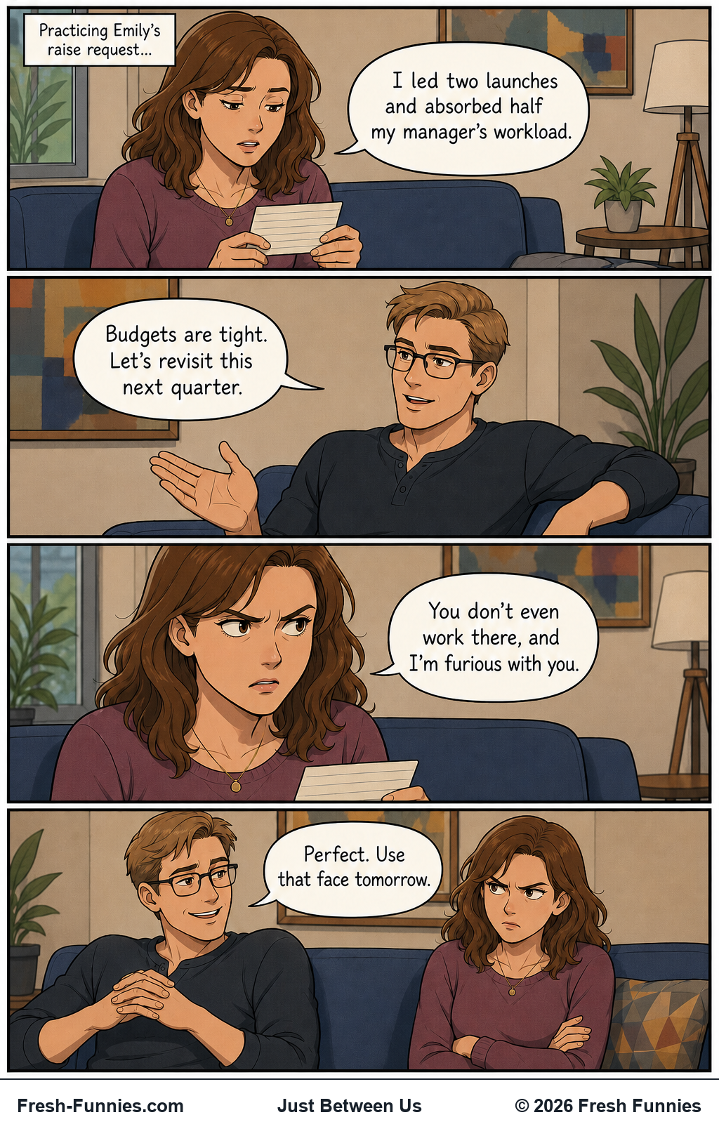 Just Between Us — Management Practice